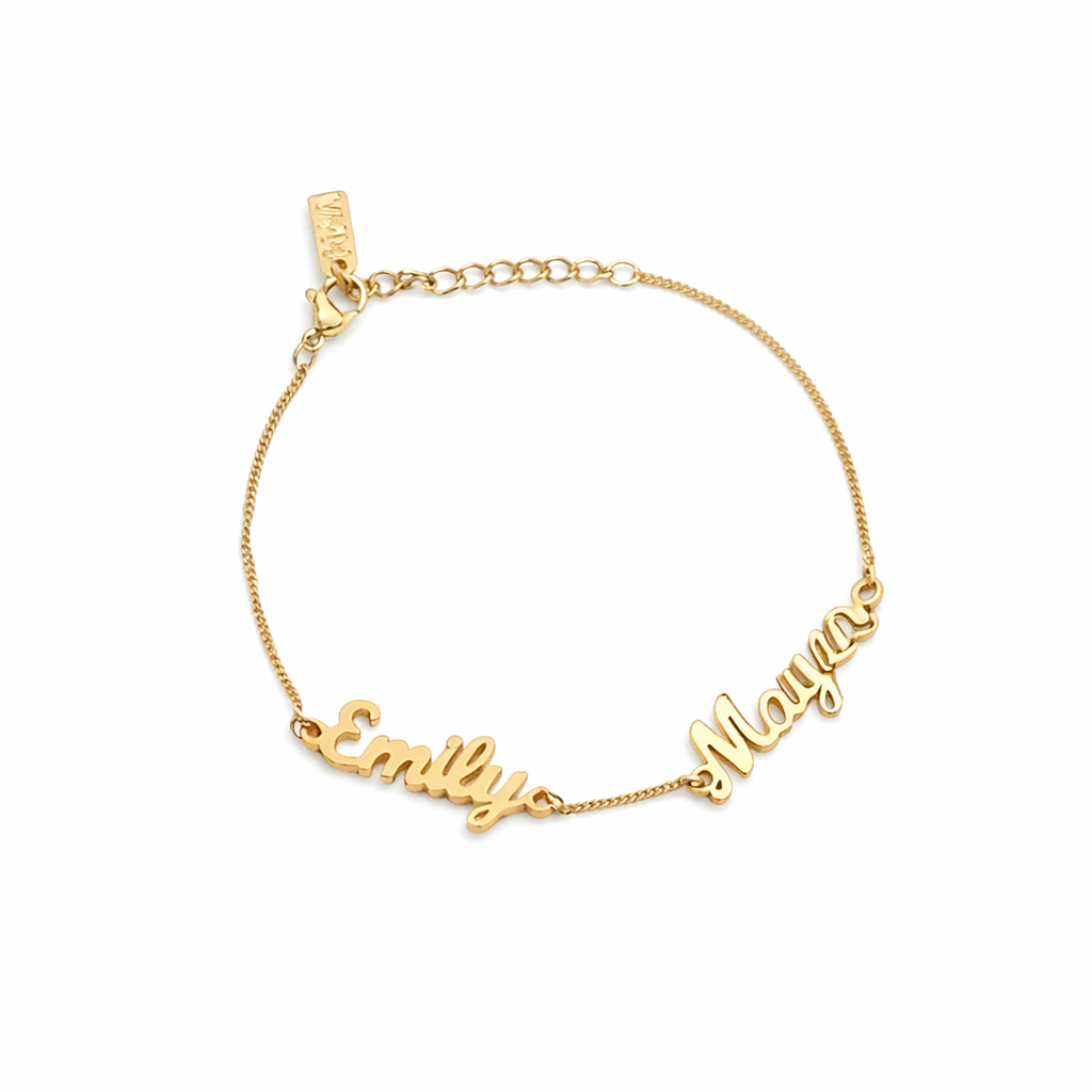 Double Name Bracelet