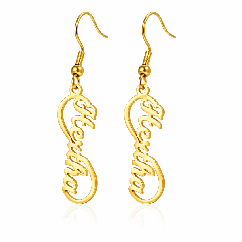Personalized Name Earrings