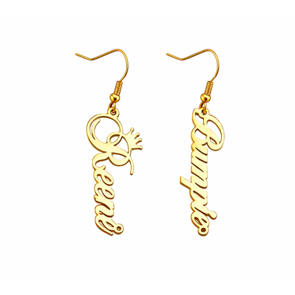 Personalized Name Earrings