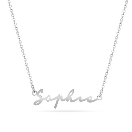 Signature Name necklace