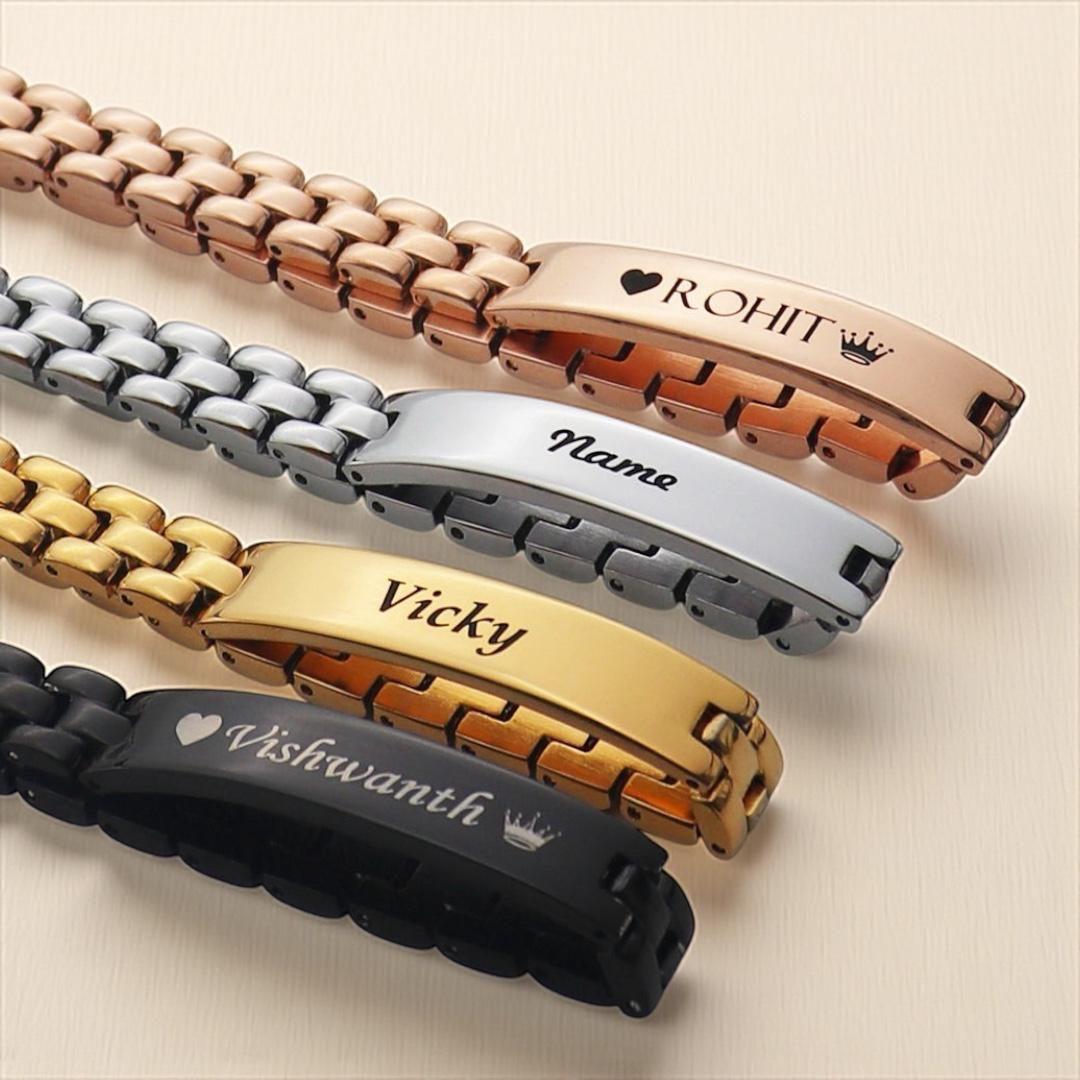 personalized Chain Bracelet