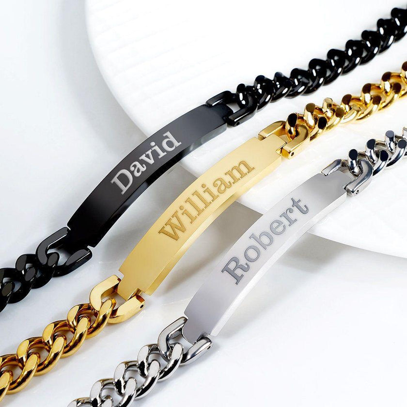 personalized Chain Bracelet