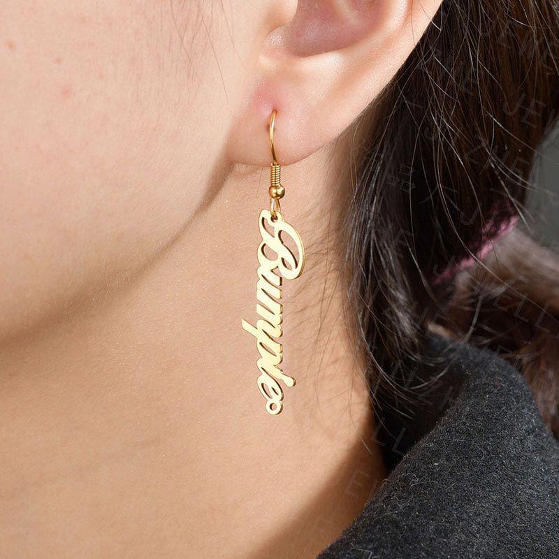 Personalized Name Earrings
