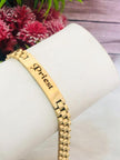 Personalised Chain Bracelet