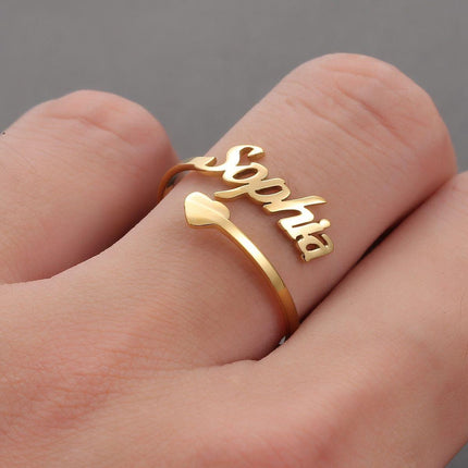 One Personalized Couple Ring