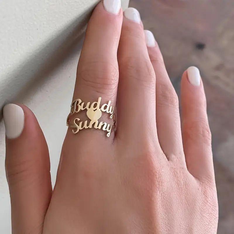 One Personalized Couple Ring